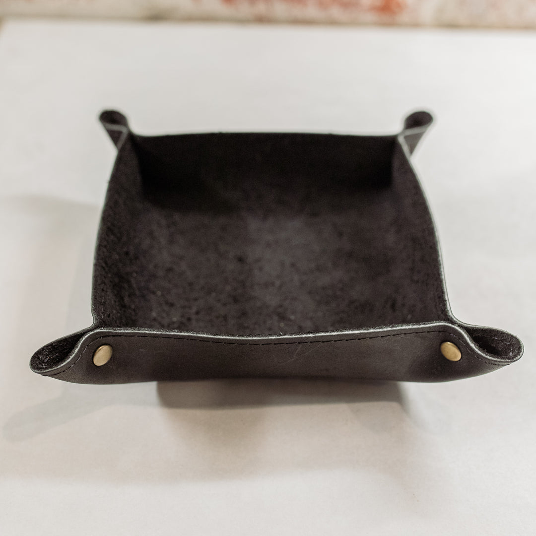 San Bernard Leather Desk Tray - Pecu Leather Co.