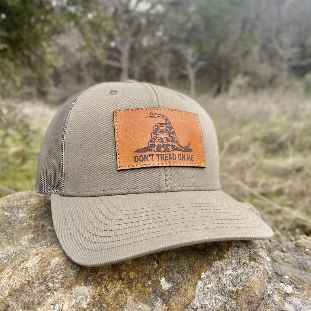 Don't Tread On Me - Trucker 112 - Pecu Leather Co.