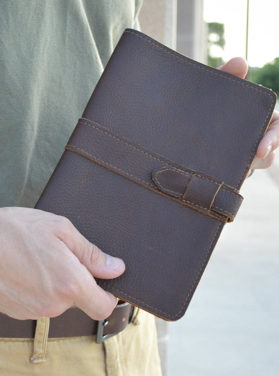 The Colorado - Leather Moleskin Journal Cover - Pecu Leather Co.