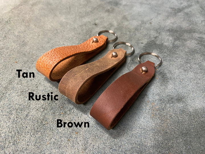 Personalized Key Chain - Pecu Leather Co.