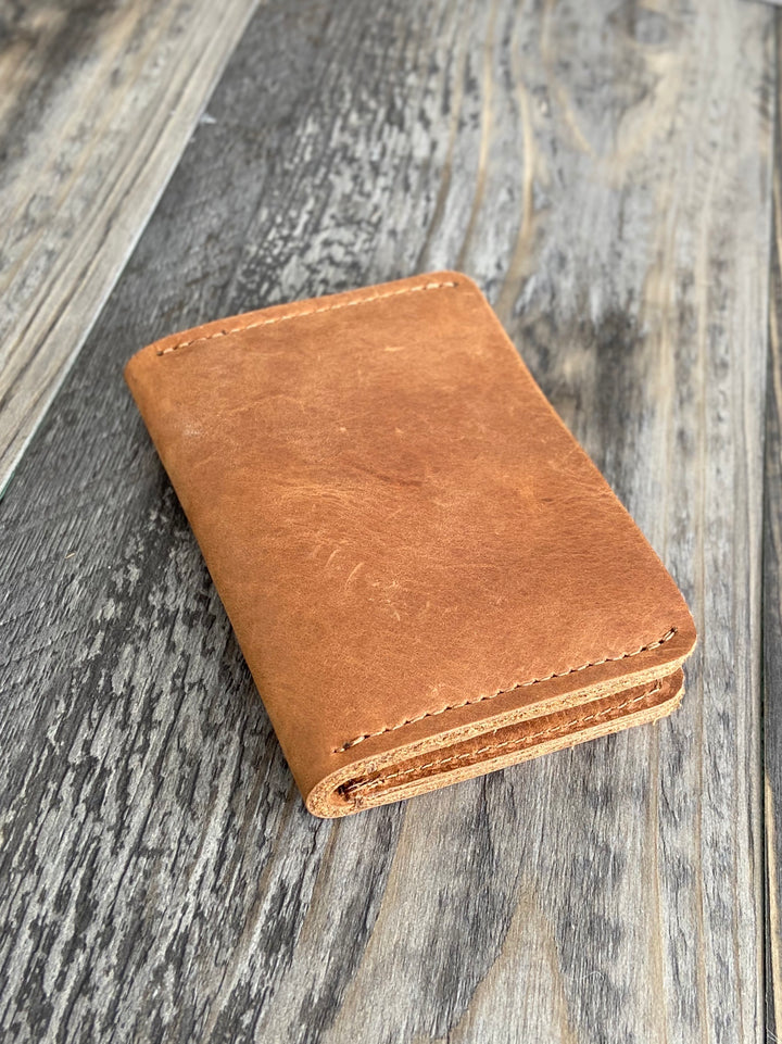 The Navasota - Front Pocket Wallet - Pecu Leather Co.