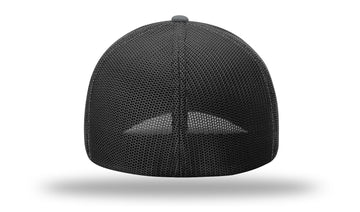 (New) Flex Fit Trucker 110 - Custom Leather Patch Hat