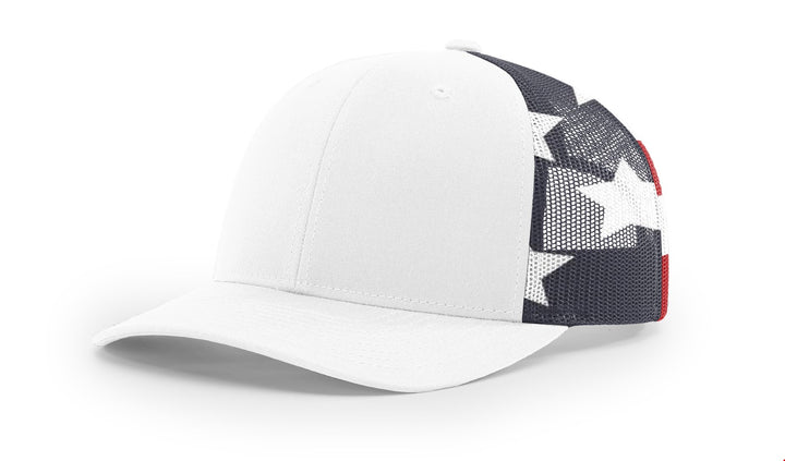 Camo Trucker 112 - Custom Leather Patch Hat