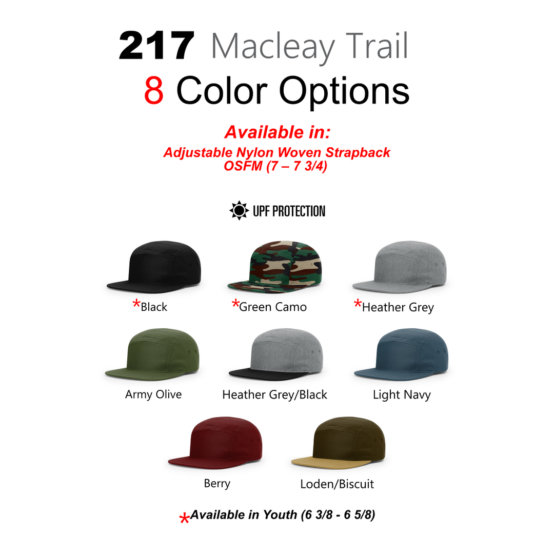 Macleay Trail 217 - Custom Leather Patch - Pecu Leather Co.