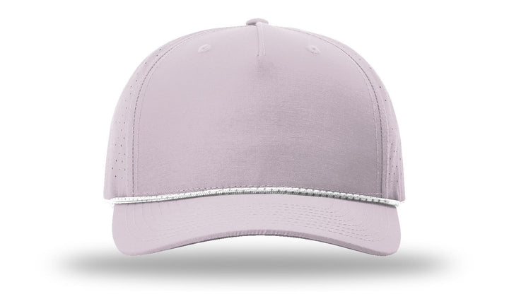 Perforated Rope Trucker 355 - Custom Leather Patch Hat