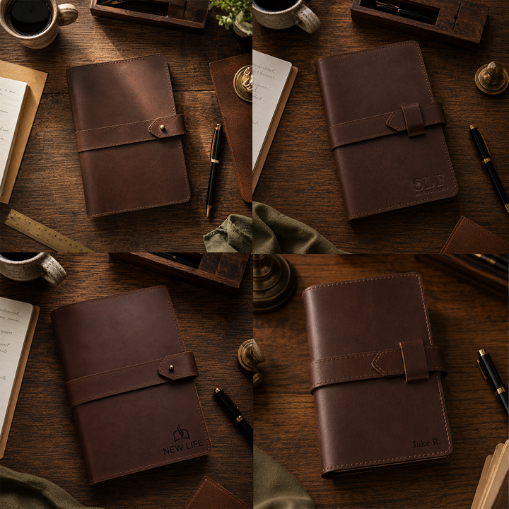 The Leon - Leather Moleskine Journal Cover