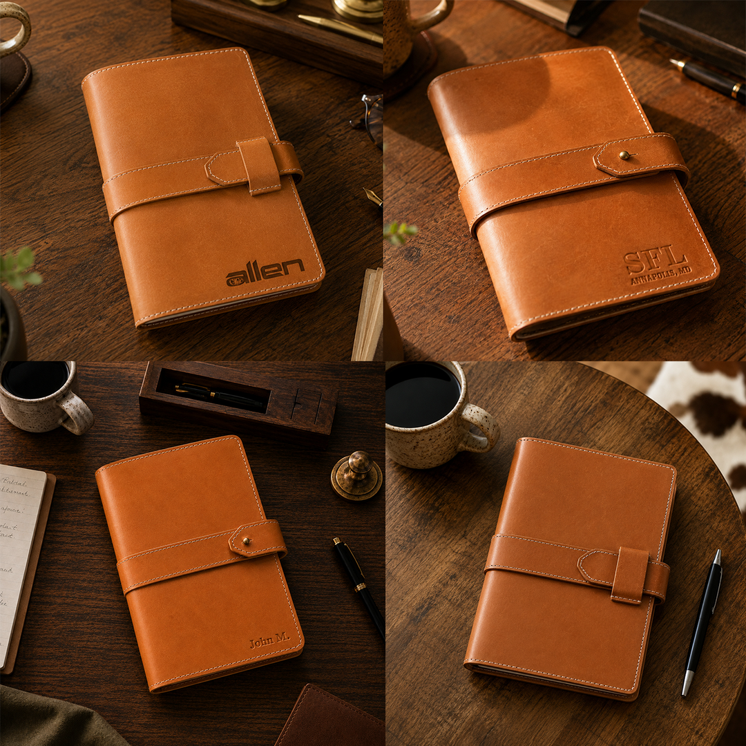 The Leon - Leather Moleskine Journal Cover