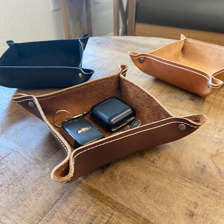 San Bernard Leather Desk Tray