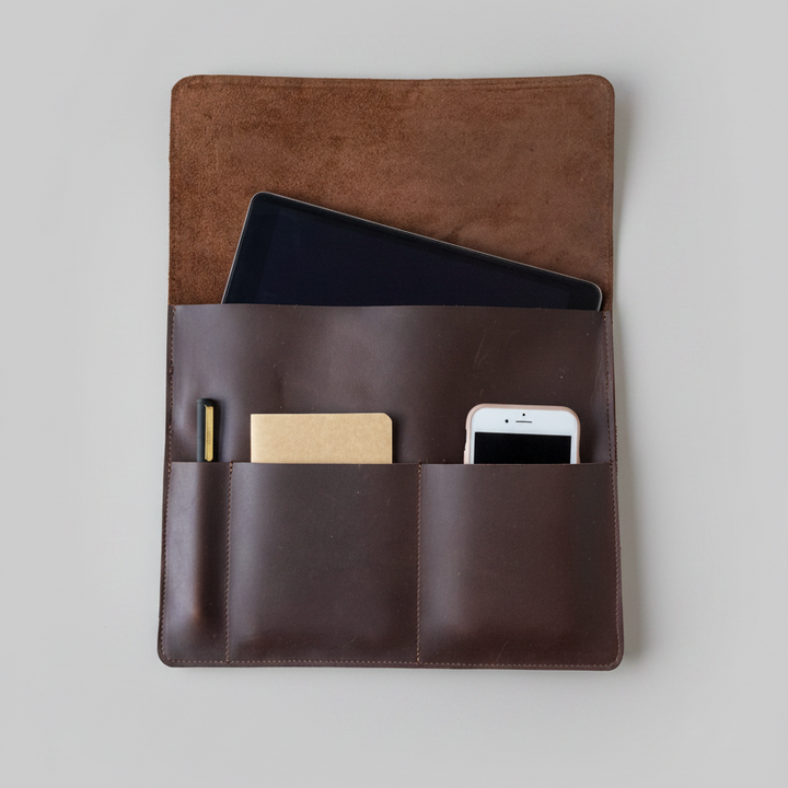 The Patton - Leather iPad Sleeve