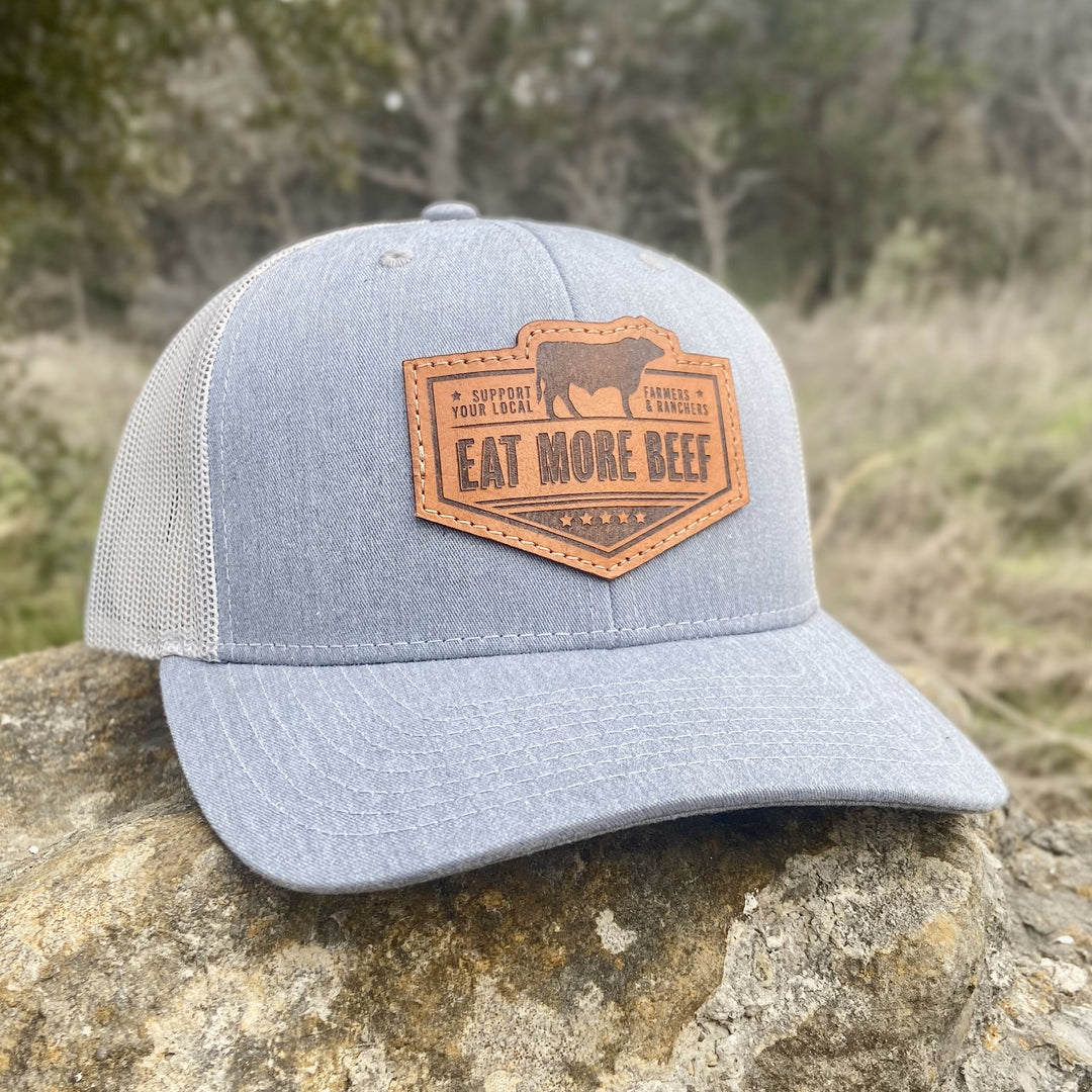 Eat More Beef - Trucker 112 - Pecu Leather Co.