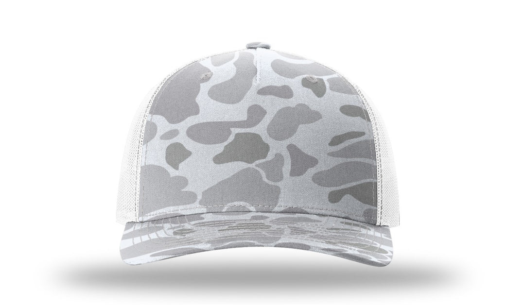 Five Panel Camo 112PFP - Custom Leather Patch Hat