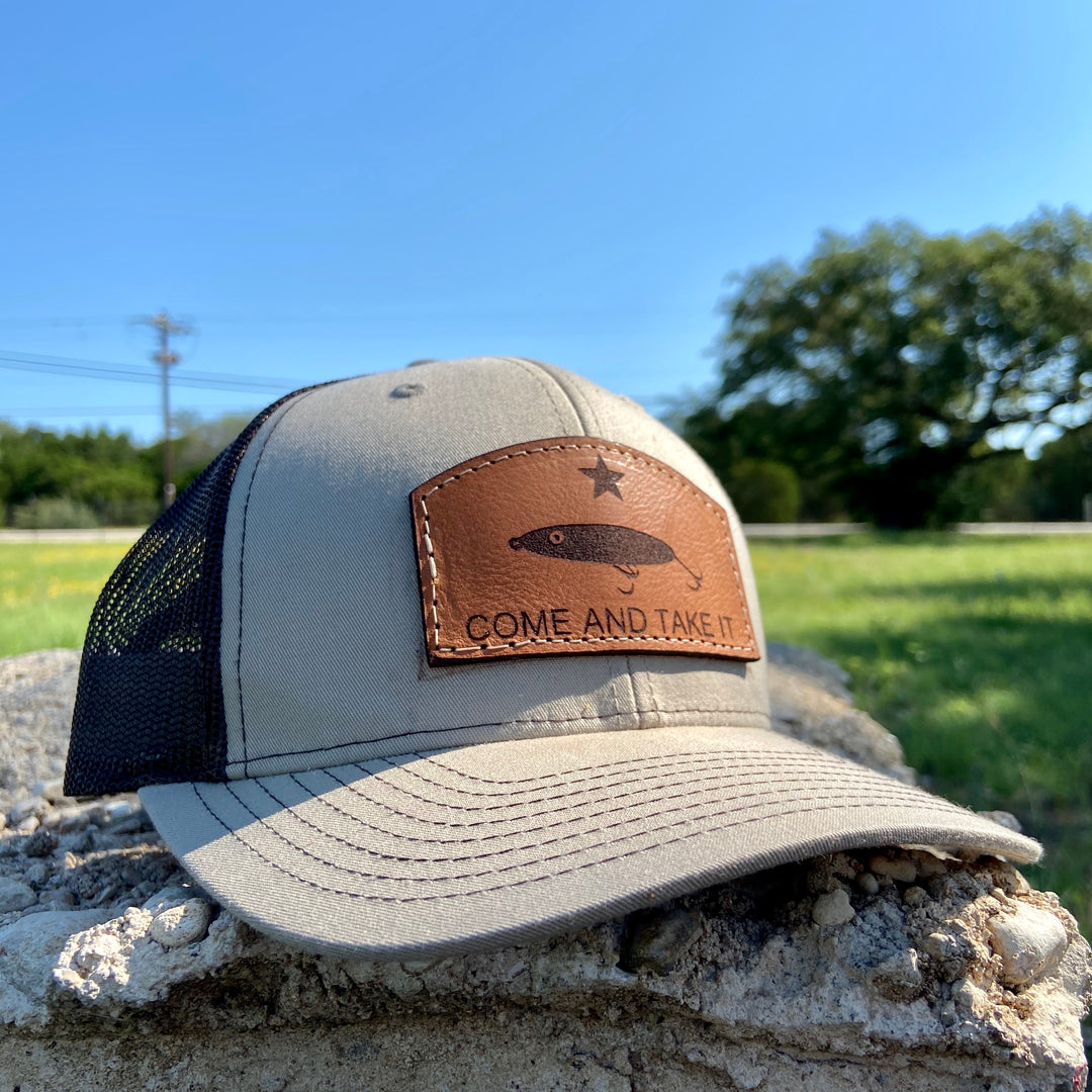Come and Take It Fishing - Trucker 112 - Pecu Leather Co.