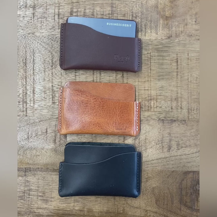 Blanco Minimalist Leather Wallet
