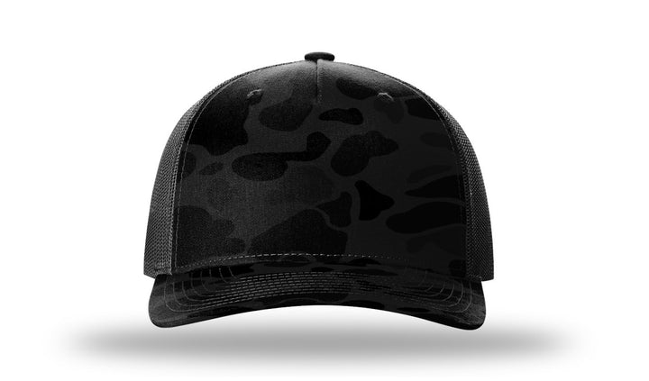 Five Panel Camo 112PFP - Custom Leather Patch Hat