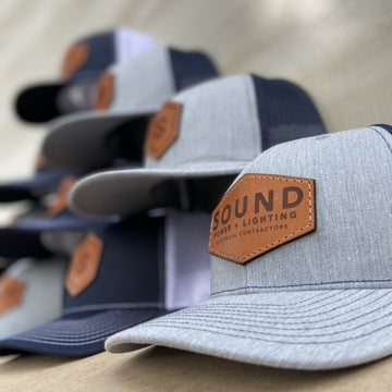 Traditional Trucker 112 - Custom Leather Patch Hat
