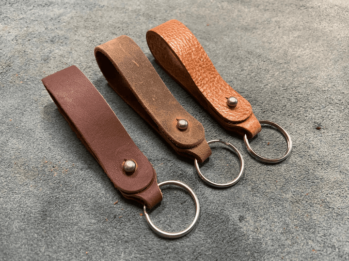 Personalized Key Chain - Pecu Leather Co.